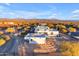 Aerial view of a beautiful desert home with mountain views at 14236 E Ranch Rd, Scottsdale, AZ 85262