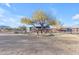 Barnyard with a covered area and mature tree at 14236 E Ranch Rd, Scottsdale, AZ 85262