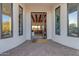 Open entryway showcasing the interior living space at 14236 E Ranch Rd, Scottsdale, AZ 85262