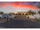 Luxury home with gated entry and expansive driveway at 14236 E Ranch Rd, Scottsdale, AZ 85262
