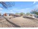 Farm yard with barn and fenced area at 14236 E Ranch Rd, Scottsdale, AZ 85262