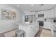 Modern kitchen with white cabinets and quartz countertops at 14236 E Ranch Rd, Scottsdale, AZ 85262