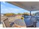 Patio with a round table and chairs at 14236 E Ranch Rd, Scottsdale, AZ 85262