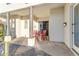 Outdoor patio space with seating and brick pavers at 14236 E Ranch Rd, Scottsdale, AZ 85262