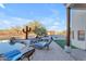 Pool area with lounge chairs and a putting green at 14236 E Ranch Rd, Scottsdale, AZ 85262
