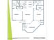 Detailed floor plan showcases layout with bedrooms, bathrooms, a kitchen, a great room, and patio/balcony at 1720 E Thunderbird Rd # 2059, Phoenix, AZ 85022