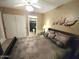 Main bedroom with ensuite bathroom access at 1720 E Thunderbird Rd # 2059, Phoenix, AZ 85022