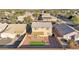 Aerial view of house, backyard, and putting green at 1976 S 172Nd Ln, Goodyear, AZ 85338