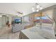 Open concept dining room with backyard view at 1976 S 172Nd Ln, Goodyear, AZ 85338