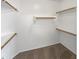 Large walk-in closet with custom shelving at 3305 S 122Nd Ln, Tolleson, AZ 85353