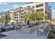 Community firepit area with seating for residents at 5250 E Deer Valley Dr # 450, Phoenix, AZ 85054