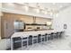 Large community kitchen with island and stainless steel appliances at 5250 E Deer Valley Dr # 450, Phoenix, AZ 85054