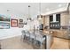 Modern kitchen with large island and breakfast bar at 5250 E Deer Valley Dr # 450, Phoenix, AZ 85054