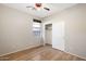 Spacious bedroom with wood flooring and large closet at 8903 N 57Th Dr, Glendale, AZ 85302