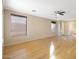 Living room with hardwood floors and ceiling fan at 8903 N 57Th Dr, Glendale, AZ 85302