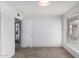 Simple bedroom with window, ceiling fan and carpeting at 1449 W Mohawk Ln, Phoenix, AZ 85027