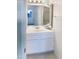 Bathroom with vanity, mirror, and tiled floor at 16635 N Cave Creek Rd # 228, Phoenix, AZ 85032