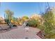 Relaxing backyard with patio and desert landscaping at 18208 W Skyline Dr, Surprise, AZ 85374