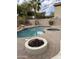 Relaxing pool and spa with fire pit and landscaping at 18818 N 39Th St, Phoenix, AZ 85050