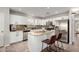 Modern kitchen with white cabinets, granite countertops, and stainless steel appliances at 2838 E Shady Spring Trl, Phoenix, AZ 85024