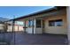 Brick patio with covered area and window at 3054 W Tierra Buena Ln, Phoenix, AZ 85053