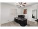 Bright bedroom with a desk and large mirror at 31310 N 26Th Dr, Phoenix, AZ 85085