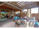 Relaxing patio with seating area and fire pit at 31310 N 26Th Dr, Phoenix, AZ 85085