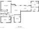 1533 sq ft floor plan; 2 bed, 2 bath, living room, kitchen and laundry at 38913 N 21St Ave, Phoenix, AZ 85086