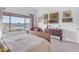 Serene bedroom with large window and views of backyard at 4529 E Coyote Wash Dr, Cave Creek, AZ 85331