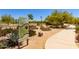 Park entrance sign and walking path at 4529 E Coyote Wash Dr, Cave Creek, AZ 85331
