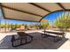 Covered picnic tables near playground at 4529 E Coyote Wash Dr, Cave Creek, AZ 85331