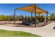Community playground with shaded play structures at 4529 E Coyote Wash Dr, Cave Creek, AZ 85331