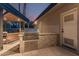 Built-in outdoor grill station with granite countertop at 4605 E Orange Dr, Phoenix, AZ 85018