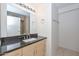 Modern bathroom with granite vanity and updated fixtures at 4808 N 24Th St # 1123, Phoenix, AZ 85016
