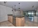 Modern kitchen with stainless steel appliances and breakfast bar at 4808 N 24Th St # 1123, Phoenix, AZ 85016