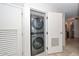 Convenient laundry closet with stackable washer and dryer at 4808 N 24Th St # 1123, Phoenix, AZ 85016