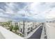 Aerial view showcasing a row of modern townhouses at 6850 E Mcdowell Rd # 7, Scottsdale, AZ 85257