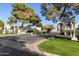 Community entrance with Villa Adrian signage at 6945 E Glenrosa Ave, Scottsdale, AZ 85251