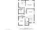 2110 sq ft home floor plan, showing a primary bedroom, two additional bedrooms, and multiple bathrooms at 750 W Flintlock Way, Chandler, AZ 85286