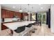 Spacious kitchen featuring a large island and stainless steel appliances at 750 W Flintlock Way, Chandler, AZ 85286