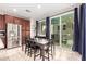 Eat-in kitchen with stainless steel appliances and patio access at 750 W Flintlock Way, Chandler, AZ 85286