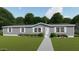 Single-story manufactured home with gray siding and landscaping at 000 W Pony Rd, Maricopa, AZ 85139