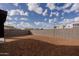 Spacious backyard with block wall and desert landscaping at 10236 E Ursula Ave, Mesa, AZ 85212
