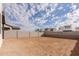 Large backyard with block wall and space for landscaping at 10249 E Ulysses Ave, Mesa, AZ 85212