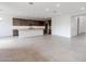 Open concept kitchen featuring modern cabinetry and a large island at 10249 E Ulysses Ave, Mesa, AZ 85212