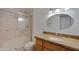 Clean bathroom with granite countertop and shower/tub combo at 17112 E La Pasada Dr, Fountain Hills, AZ 85268