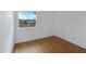 Clean and bright bedroom with wood-look floors and a view at 17112 E La Pasada Dr, Fountain Hills, AZ 85268