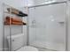 Bathroom with a shower and a toilet at 20801 N 90Th Pl # 205, Scottsdale, AZ 85255