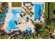 Community pool area with lap pool and multiple pools at 30213 N 124Th Ln, Peoria, AZ 85383