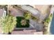Aerial view of house and backyard, highlighting its location and landscaping at 30213 N 124Th Ln, Peoria, AZ 85383